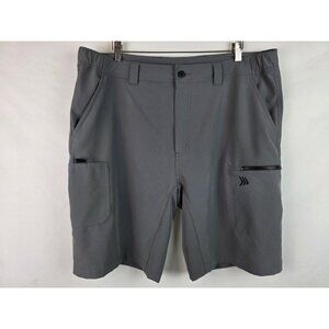 Gillz Men's Shorts Size XXL Gray Cargo Fishing Board Shorts